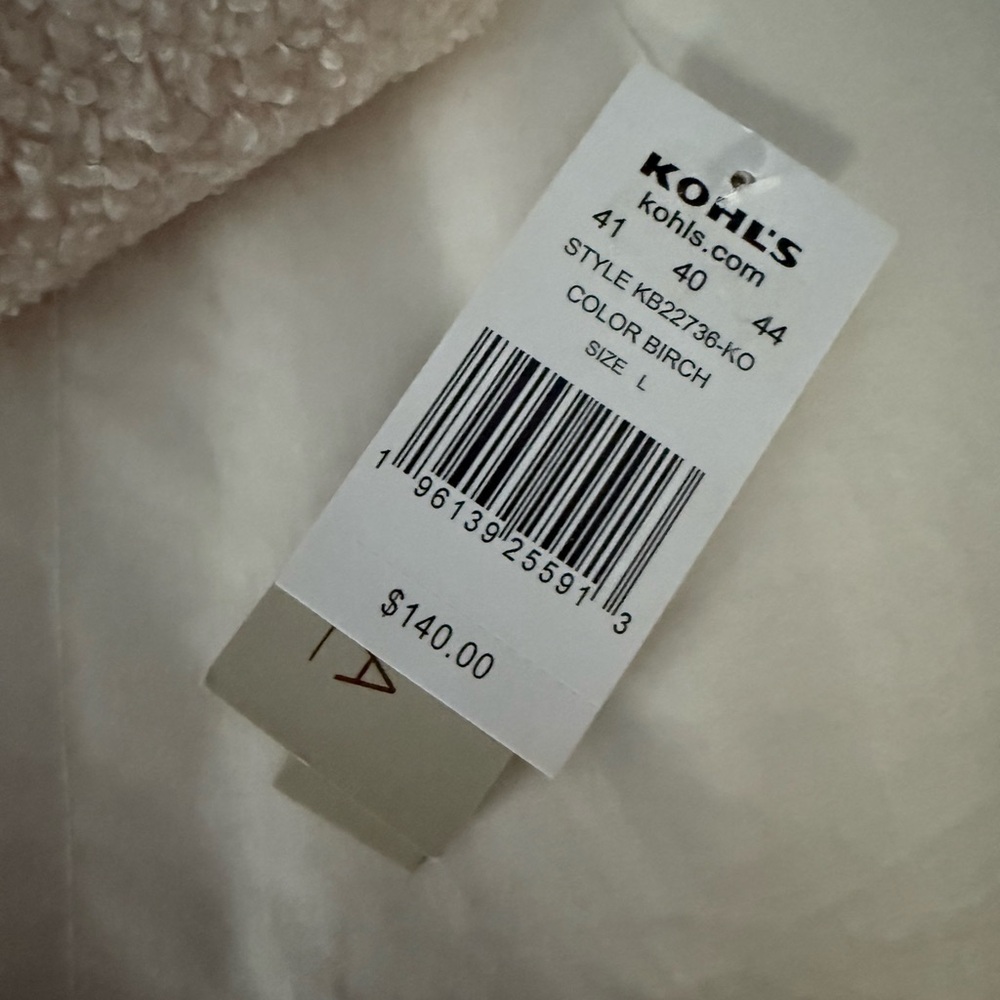 UGG KoolaBurra Soft Cream Teddy Jacket NWT Large - Picture 2 of 15